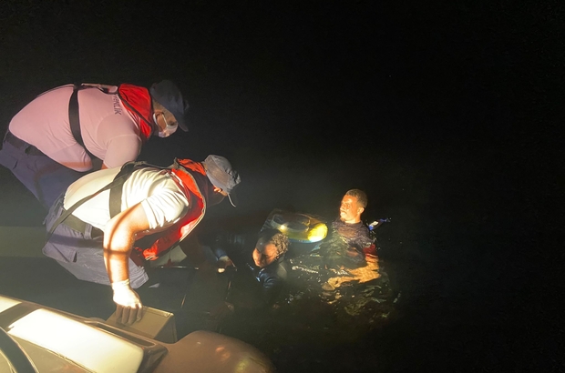 Bodrum açıklarında 28 düzensiz göçmen kurtarıldı