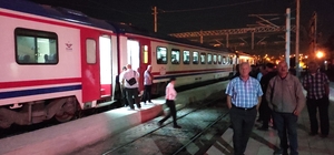 Doğu Ekspresi'nin vagonu Yozgat'ta raydan çıktı, Ankara-Kayseri demir yolu...