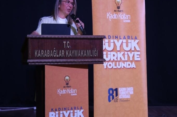 AK Parti İzmir İl Başkanlığı, "Kadın Emeği Türkiye'nin İstikbali" programı düzenledi