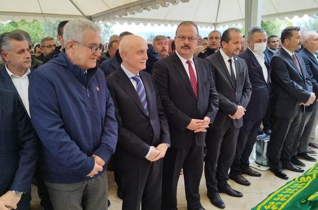 Bakan Soylu'nun danışmanı Harun Akın'ın annesinin cenazesi defnedildi