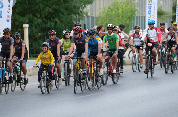 Alanya'da 3'üncü Uluslararası Bisiklet Festivali yapıldı