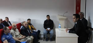 Hamamözü'nde muhtarlar toplantısı yapıldı