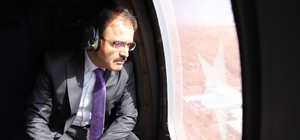 Çankırı'da helikopter destekli trafik denetimi