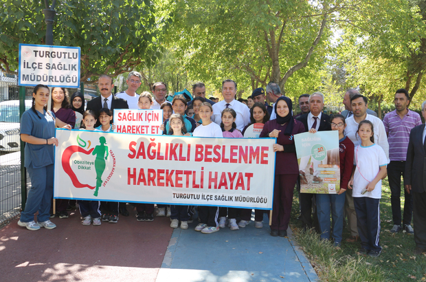 Turgutlu'da Dünya Yürüyüş Günü etkinliği düzenlendi