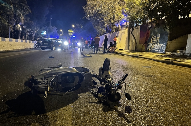 Bodrum'da otomobille motosikletin çarpışması sonucu 1 kişi öldü, 3 kişi yaralandı