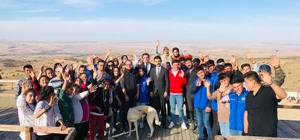 Karakeçili'de gençler, Dinek Dağı Atlı Safari ve Doğa Parkı'nda buluştu