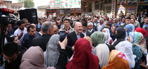 İçişleri Bakanı Soylu, Diyarbakır Silvan ve Hazro'da vatandaşlarla bir aray...
