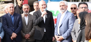 İçişleri Bakanı Soylu, Diyarbakır'da vatandaşlarla bir araya geldi: