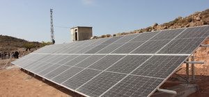 Kilis'te kurulan GES sayesinde köyün su kesinti sorunu çözüldü