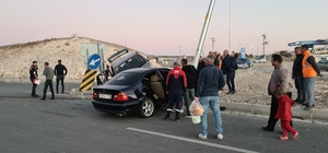 Kütahya'da iki otomobilin çarpışması sonucu 1 kişi öldü, 4 kişi yaralandı