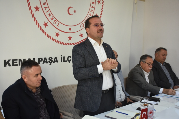 AK Parti İzmir Milletvekili Kırkpınar, Kemalpaşa'da muhtarlarla buluştu 
