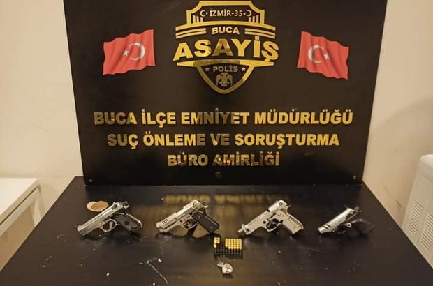 İzmir'de tabanca imal eden şüpheli gözaltına alındı