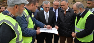 Büyükşehir Belediye Başkanı Güngör, Nurhak'ta yatırım çalışmalarını inceled...