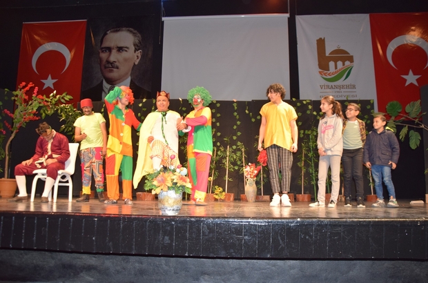 Viranşehir'de "Sevgi ülkesi vezire karşı" oyunu sahnelendi
