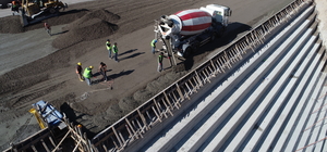 Devrez Kızlaryolu Barajı'nda çalışmalar sürüyor