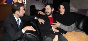 Yozgat'ta engelliler "Buğday Tanesi" filmini izledi