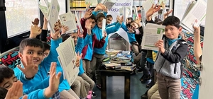 "Gezici Çizgi Roman ve Karikatür Kütüphanesi" öğrenciler için Sivrihisar'ı dolaşacak