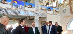 Altınekin'de Sultan Abdülhamid Han Camisi açıldı