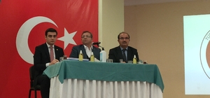 Vali Polat, Aydıncık ilçesinde muhtarlarla bir araya geldi