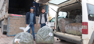 Konya Büyükşehir Belediyesi'nin lavanta fidesi desteği devam ediyor