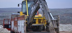 Şanlıurfa'da çaldığı kepçeyi Osmaniye'de sattığı iddia edilen zanlı gözaltı...