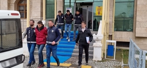 Erzurum'da baz istasyonundan akü çalan 2 şüpheli tutuklandı