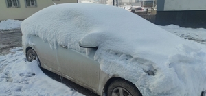 Sivas'ta soğuk hava etkili oldu