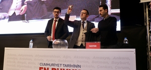 Trabzon'da "İlk Evim, İlk İş Yerim" projesiyle yapılacak konutlar için kura...