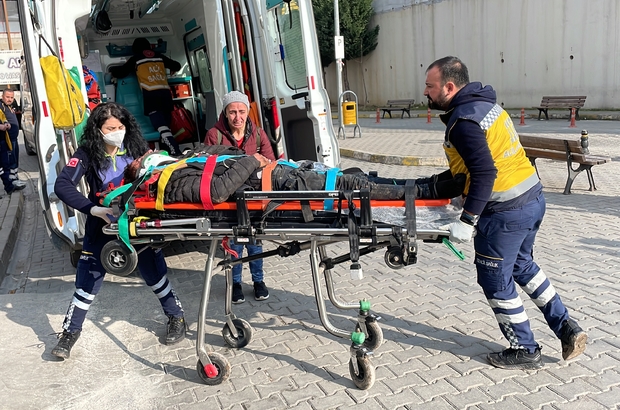 Karabük'te uçuruma devrilen traktördeki 2 kişi yaralandı