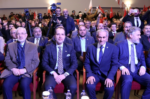 Yeniden Refah Partisi Genel Başkanı Erbakan, Elazığ'da konuştu: