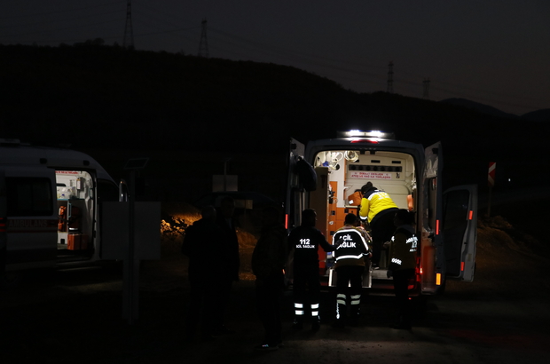 Tekirdağ'da devrilen otomobildeki 7 kişi yaralandı