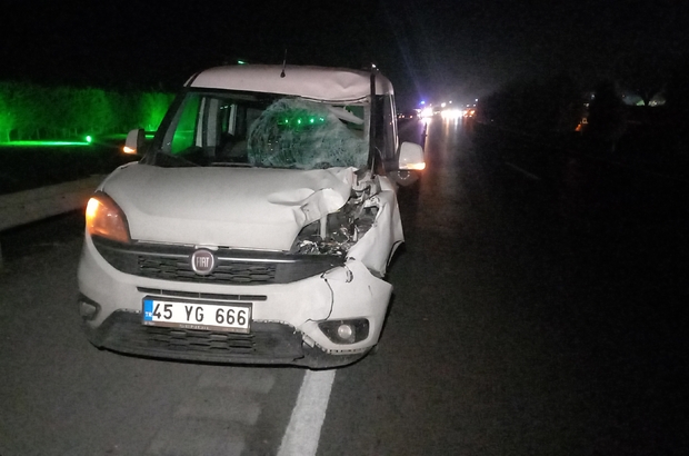 Manisa'da hafif ticari aracın çarptığı yaya öldü