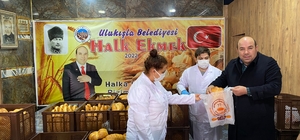 Niğde'nin Ulukışla ilçesinde "Halk Ekmek" fırını hizmete girdi