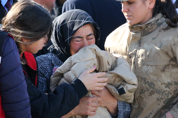 Şehit Piyade Sözleşmeli Er Hüseyin Korkmaz'ın naaşı memleketi Gaziantep'e getirildi
