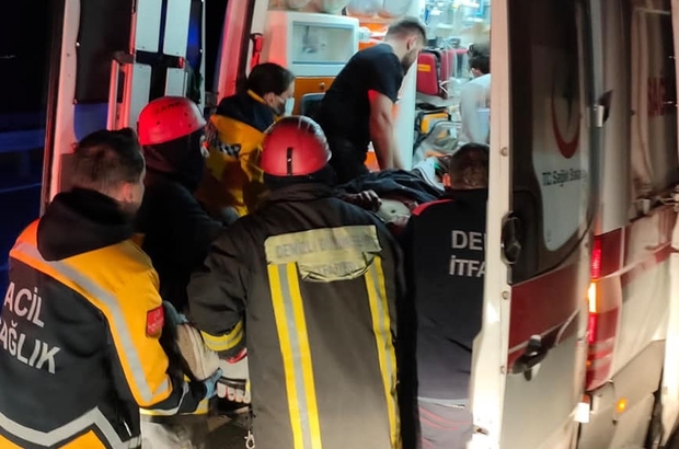 Denizli'de şarampole savrulan panelvandaki 1 kişi öldü, 2 kişi yaralandı