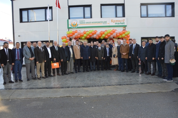 Örencik Tarım Kredi Kooperatifi yeni hizmet binasının açılışı yapıldı