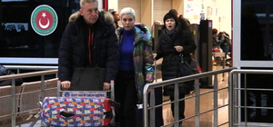Yılbaşını Palandöken'de geçirmek isteyen Rus turistler Erzurum'a gelmeye ba...