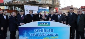 Vali Kübra Güran Yiğitbaşı, ilçelerdeki doğalgaz hizmete alım törenlerine katıldı