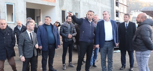 AK Parti Rize Milletvekili Bak, spor yatırımlarını inceledi