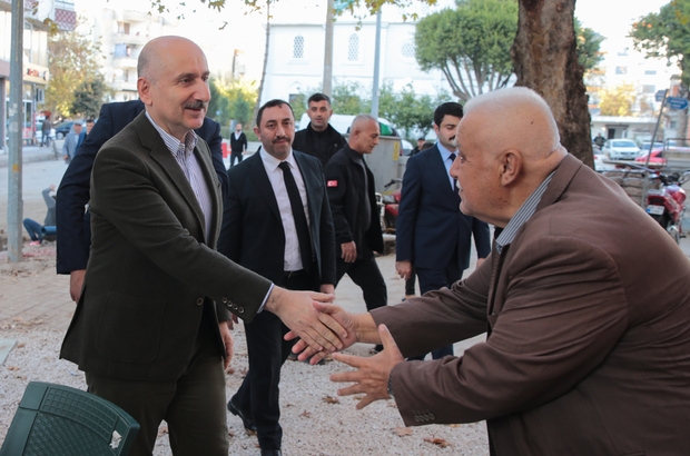 Ulaştırma ve Altyapı Bakanı Karaismailoğlu, selin yaşandığı Kumluca'daki çalışmaları inceledi: