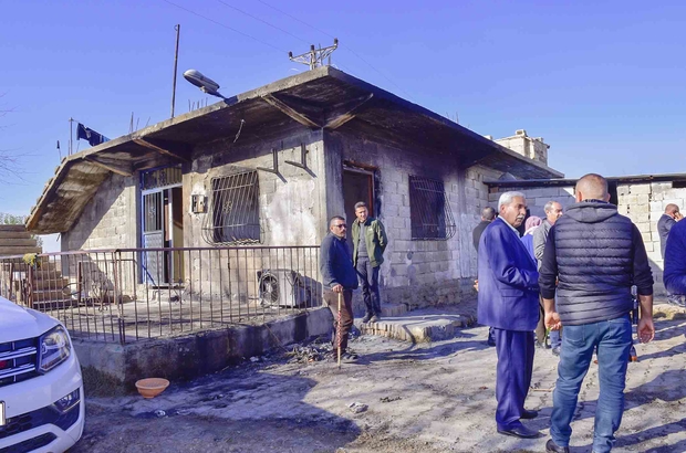 Ceylanpınar Belediye Başkanı Soylu'dan evi yanan aileye destek