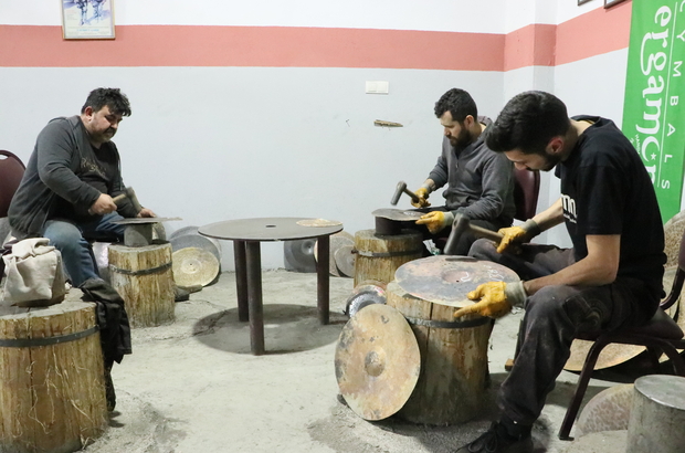 Samsun'da üretilen bateri zilleri 30'u aşkın ülkeye ihraç ediliyor