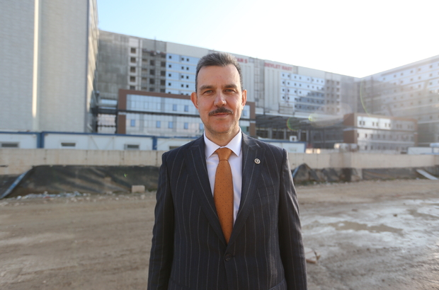 Bursa'da 1315 yataklı devlet hastanesi inşaatının yüzde 80'i tamamlandı