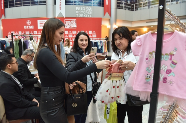 Bursalı bebe ve çocuk konfeksiyonu üreticileri 30 ülkeden yabancı alıcılarla görüştü