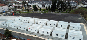 Düzce'de hak sahibi depremzedeler için yapılacak konutlara yönelik çalışmaları sürüyor