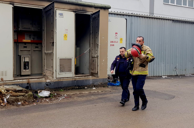 İnegöl'de elektrik trafosunda çıkan yangın söndürüldü