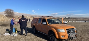 Niğde'de sahibinden kaçan inek baraj gölünde telef oldu