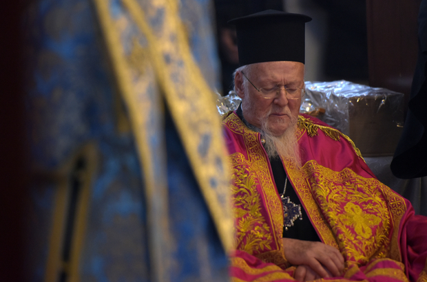 Fener Rum Patriği Bartholomeos Bursa'da ayin yönetti