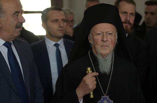 Fener Rum Patriği Bartholomeos Bursa'nın Mudanya ilçesine ziyarette bulundu