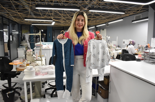 Kızının üşümemesi için uyku tulumu üreten girişimci anne ihracata başladı